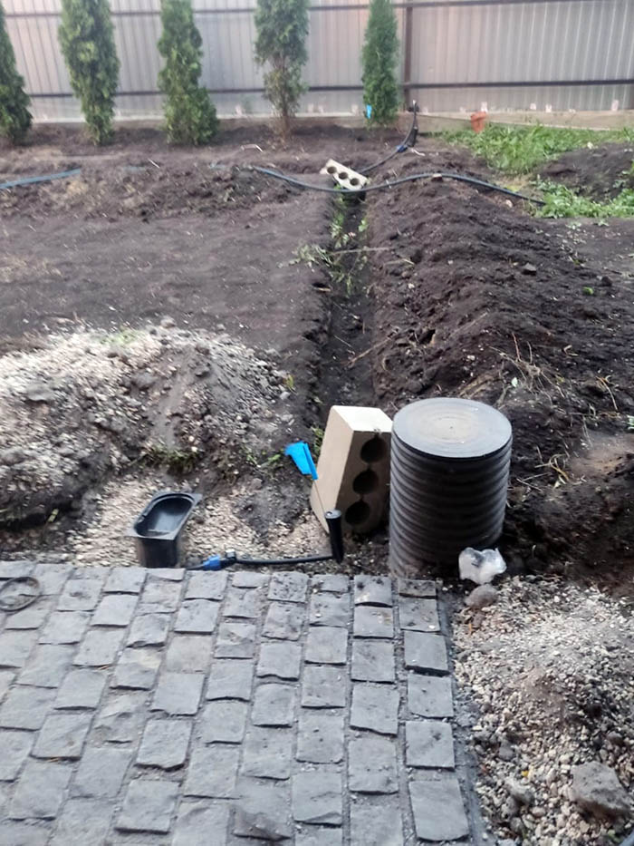 Устройство комплексной системы полива участка